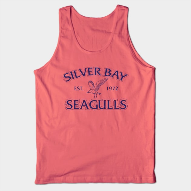 Retro Seagull Tank Top by Silver Bay Soar